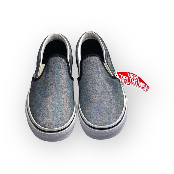 new Vans ™ ®✌︎︎ Prismatic Slip On Skater Sneakers ✌︎︎ Iridescent Suede Prism ✌︎︎ - Picture 7 of 16